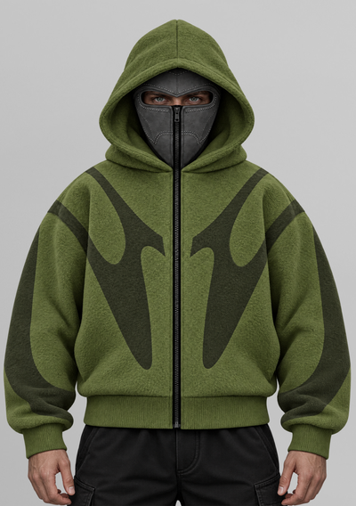Doom Protocol Masked Hoodie