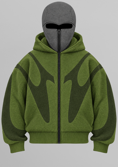Doom Protocol Masked Hoodie