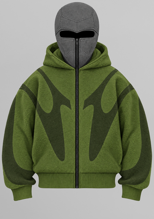 Doom Protocol Masked Hoodie