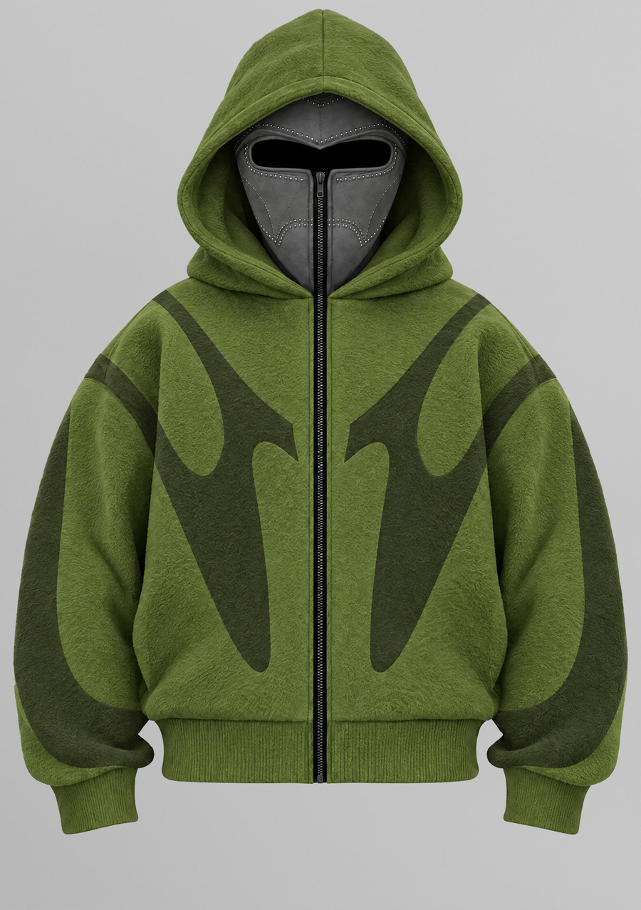 Doom Protocol Masked Hoodie
