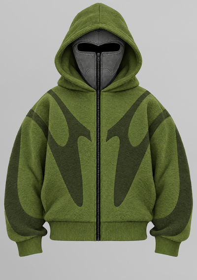 Doom Protocol Masked Hoodie
